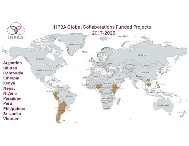 IHPBA Global Collaborations Map