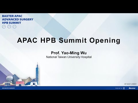 2024 BAXTER APAC Advanced Surgery HPB Summit Opening